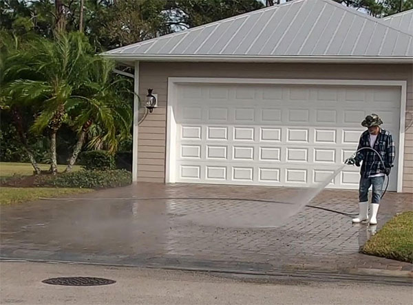 driveway cleaning services